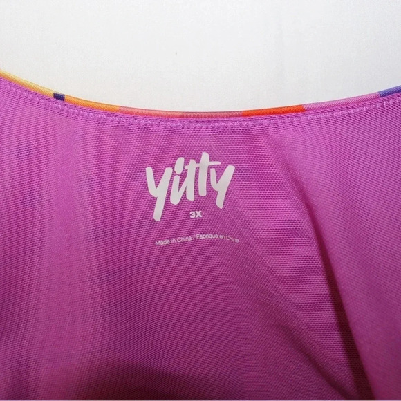 NWT Yitty Headliner Shaping Midi Pride Rainbow Bralette 3XL in Pride Prismatic - Picture 9 of 11